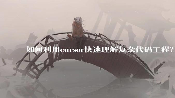 如何利用cursor快速理解复杂代码工程？